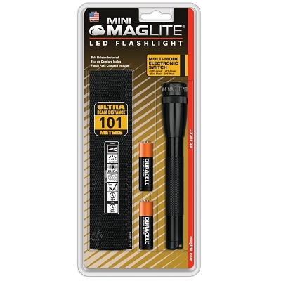 MINI MAGLITE LED FLASH LIGHT 2 CELL AA